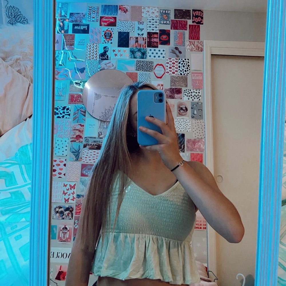 Pacsun Mint Green Tank top